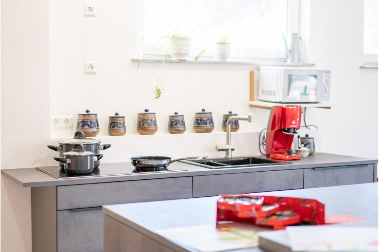 Ferienwohnung Birkenried Reisensburg Buitenkant foto