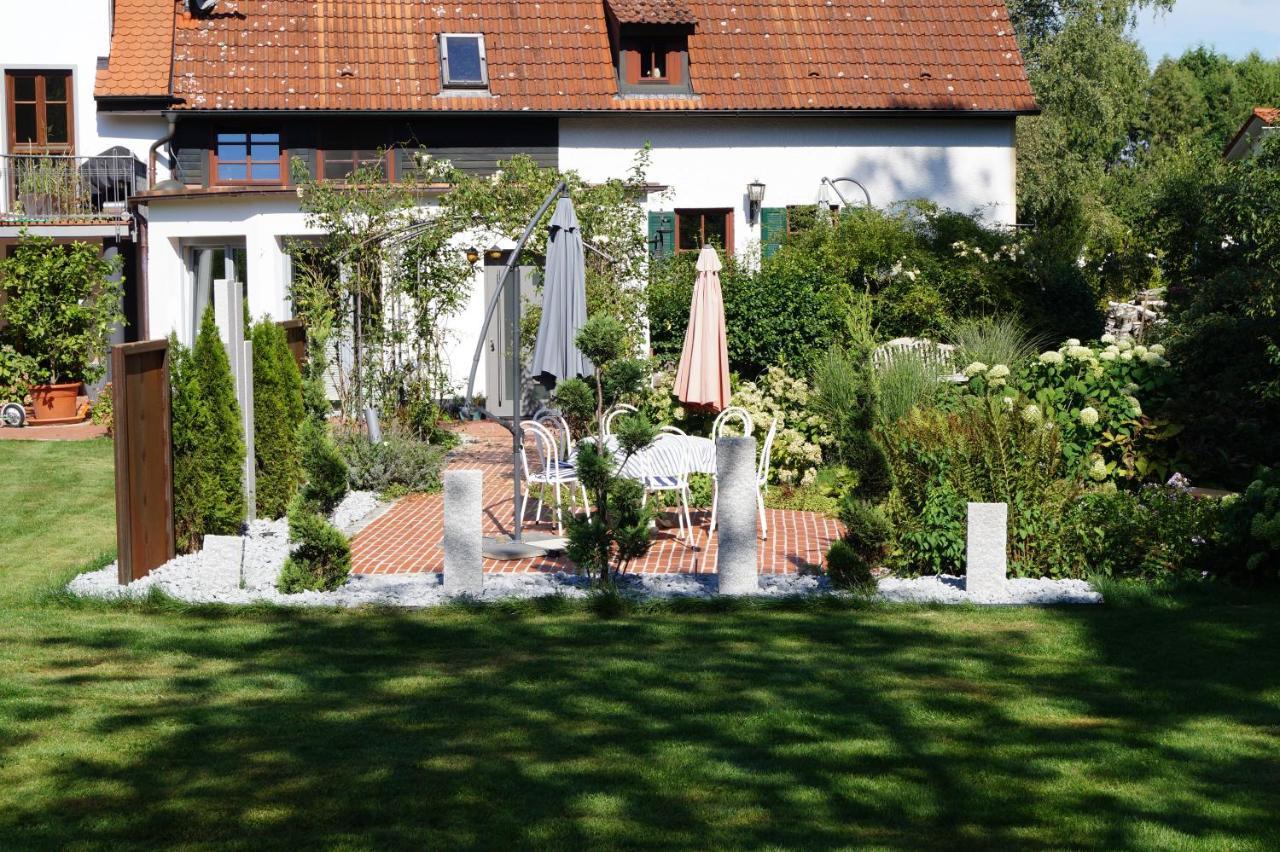 Ferienwohnung Birkenried Reisensburg Buitenkant foto